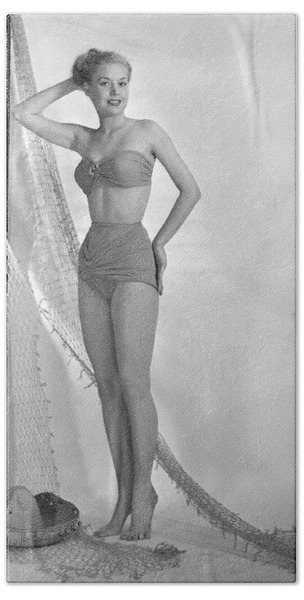 1950s Pensive Young Woman Wearing Bra Tapestry by Vintage Images - Fine Art  America