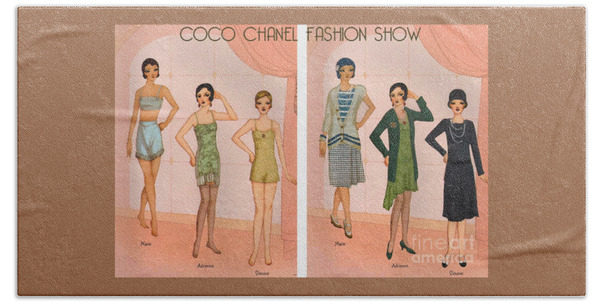 Coco Chanel Bath Towels for Sale - Fine Art America