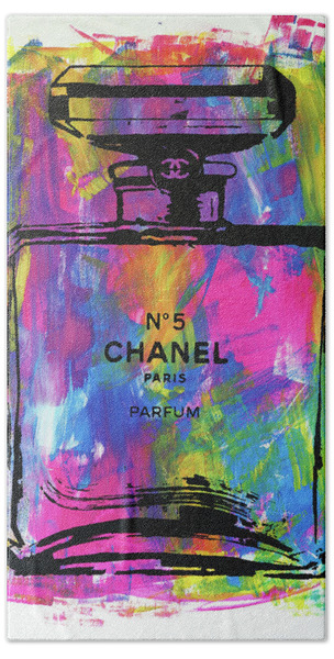 Marilyn No 5 chanel Hand Towel by James Hudek - Fine Art America