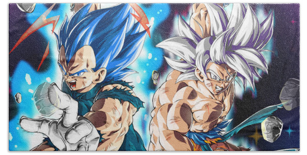 Goku & Vegeta - Kamehameha and Final Flash, Dragon Ball Super Wallpaper  Poster Canvas