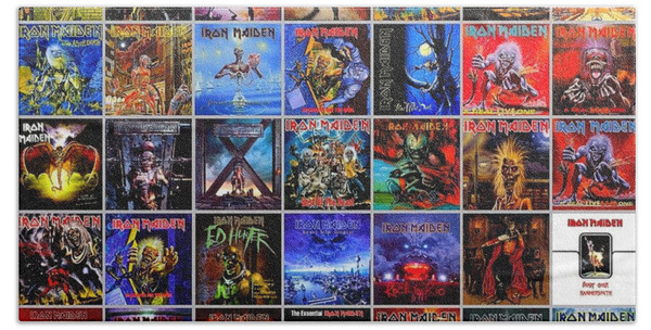 for-collectors-only Iron Maiden Towel The Trooper Beach Towel Bath Towel Bath Towel