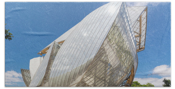 France, Paris, Boulogne, Ville De Paris, Bois De Boulogne, The Foundation Louis  Vuitton Building (frank Gehry Architect) Digital Art by Massimo Borchi -  Pixels