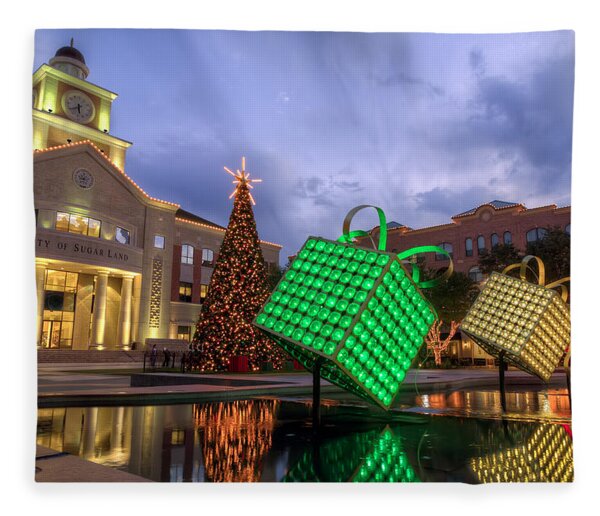  Photograph - A Sugar Land Christmas by Tim Stanley