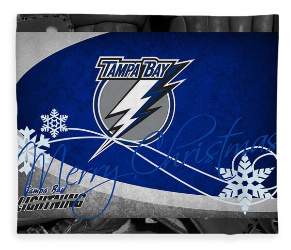 Details about   Tampa Bay Lightning Logo Fleece Blanket
