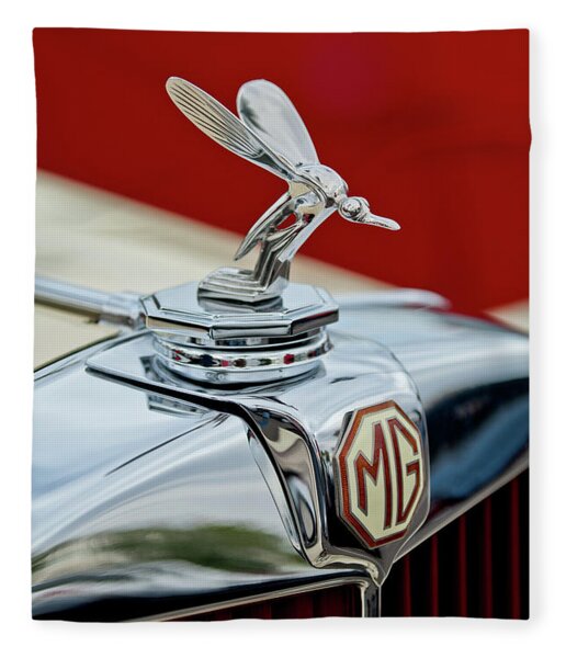 1952 Morgan Plus 4 Hood Ornament And Emblem by Jill Reger