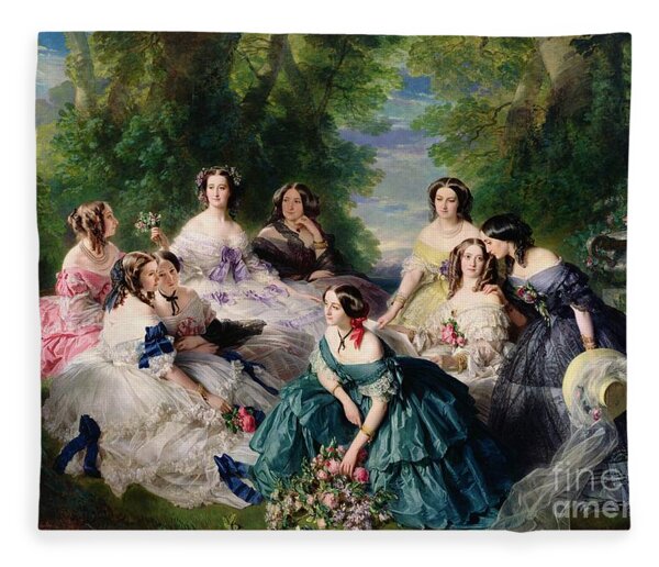 1826 Fleece Blankets - Fine Art America