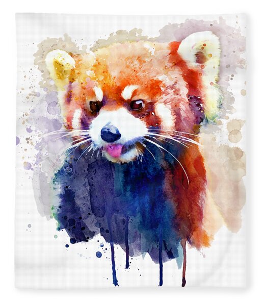 Cute Watercolor Red Panda Women's Tee Image by Shutterstock 