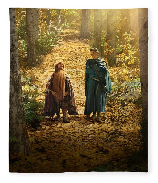 The Lord Of The Rings Fleece Blankets for Sale - Fine Art America