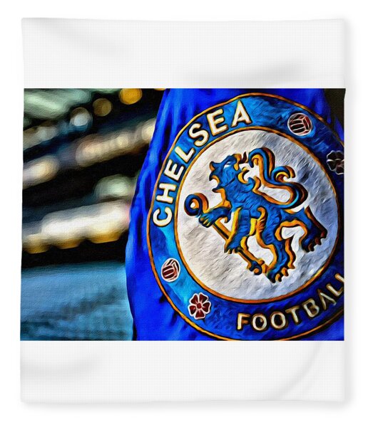 Chelsea FC Official Crested Fleece Blanket Throw The Blues Gift Present 