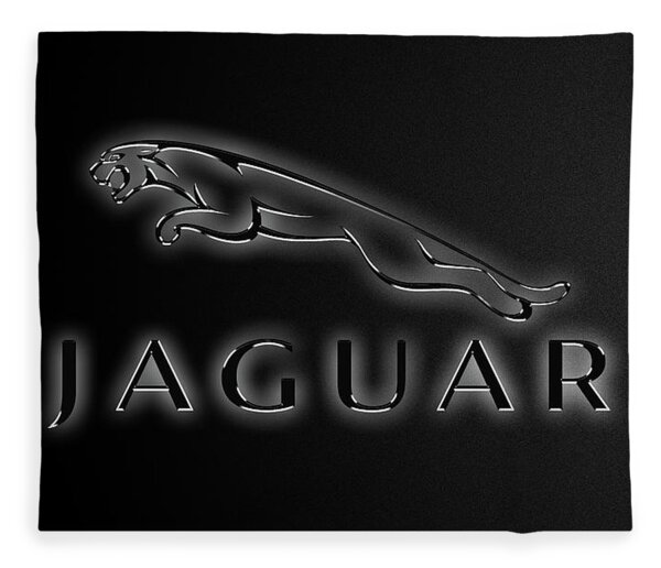 Jaguar Car Fleece Blankets - Pixels