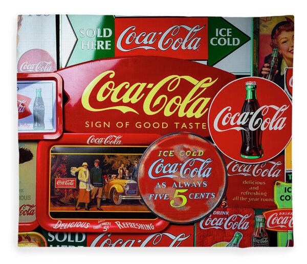 Montage Of Coke Cola Signs Jigsaw Puzzle