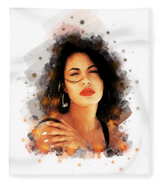 Selena Quintanilla Perez Fleece Blanket 