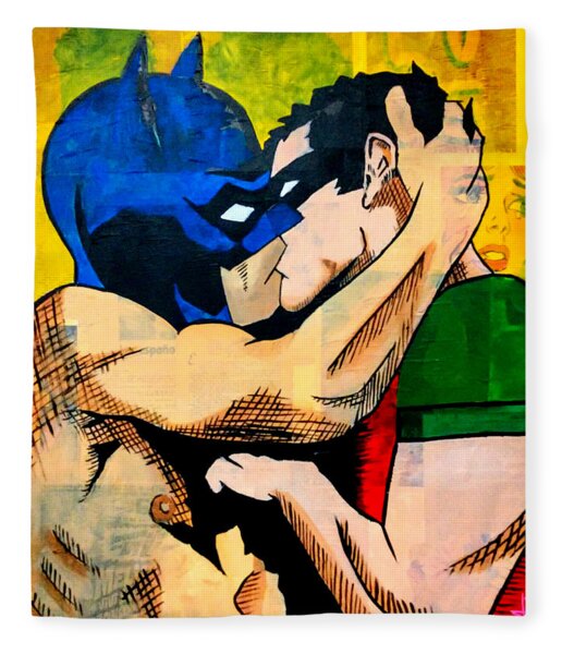 Batman And Robin Fleece Blankets - Pixels