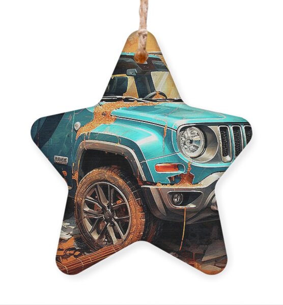 Jeep renegade christmas ornament deals