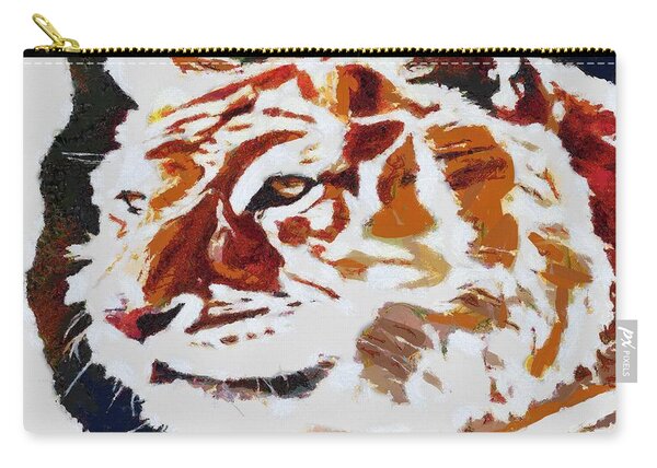  Digital Art - Tiger Fragmented by Catherine Lott