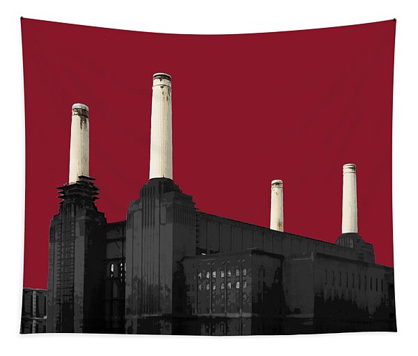 Power - Blazing Red #2 Tapestry