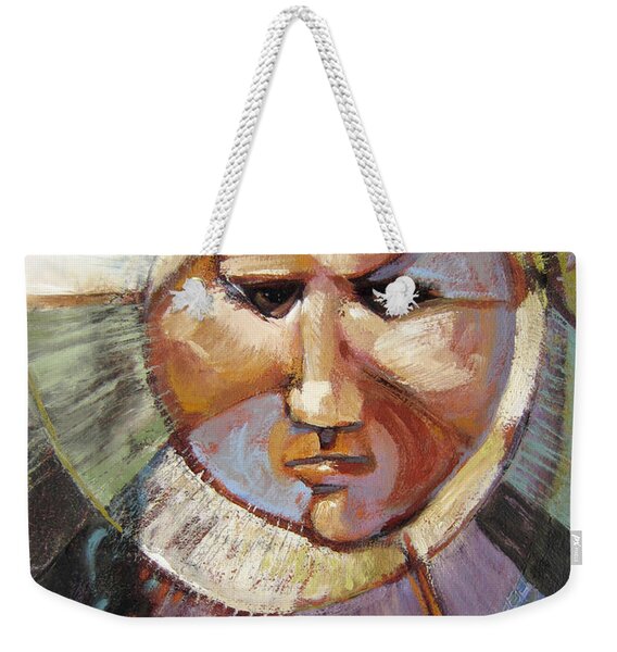 Masking Enjoyment Weekender Tote Bag