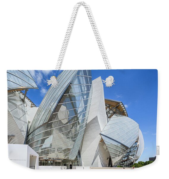 France, Paris, Boulogne, Ville De Paris, Bois De Boulogne, Louis Vuitton  Foundation Building (architect Frank Gehry) Tote Bag by Massimo Borchi -  Pixels