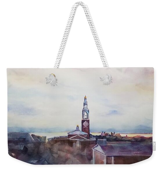 Le Chat Lune Weekender Tote Bag by Andrew Fare - Fine Art America