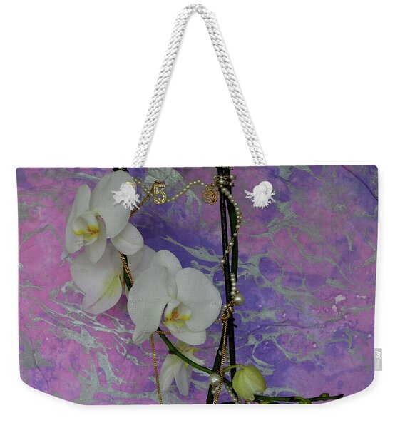 Coco Chanel Quote with Purple Floral High Heels | Tote Bag