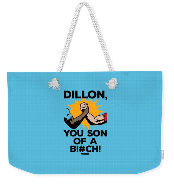 Predator Dillon You Son Of A T-Shirt by Kathleen D Pettie - Pixels
