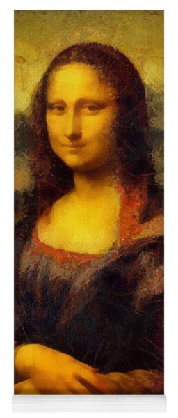  Painting - Mona Lisa SMILES-FREE FRAGMENT IMAGE by Catherine Lott
