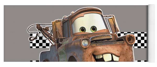 Disney Pixar Cars Tow Mater Finish Coffee Mug by Aarohl Arais - Pixels