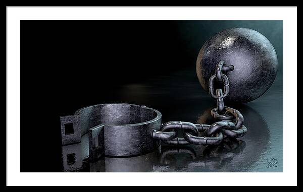 Ball And Chain Dark by Allan Swart