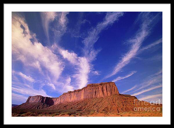 Animals and Earth Monument Valley Framed Art Prints