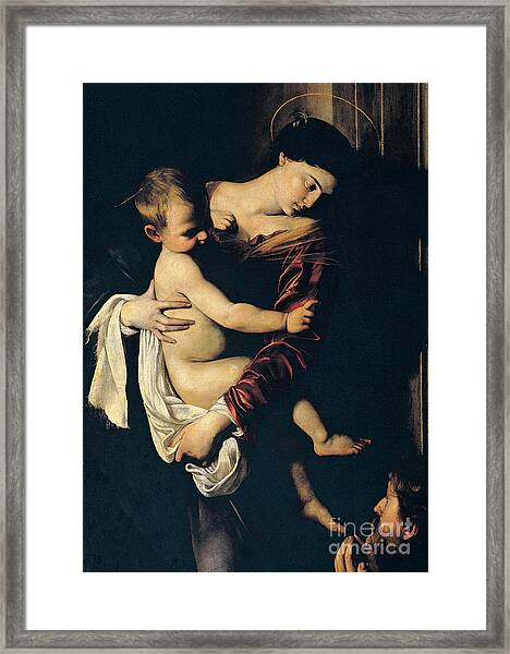 Caravaggio Fine Art Poster Print Madonna di Loreto 