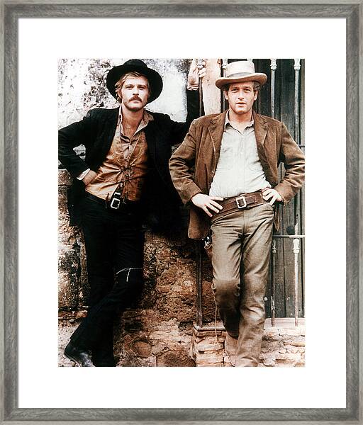 Wanted Butch Cassidy The Sundance Kid Art Print inch Poster 24x36 inch 