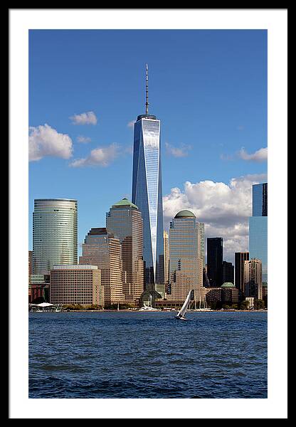 freedom tower new york skyline