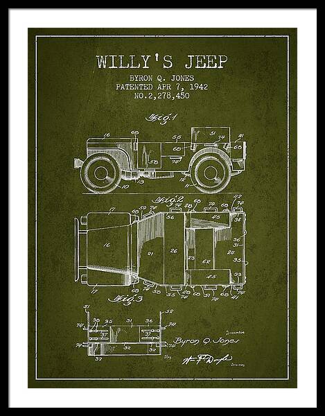 Jeep Willys tractor with trailer IDAP Technology -PMI0097B