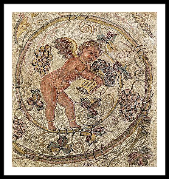 Ancient Roman Mosaic Framed Art Prints for Sale - Fine Art America