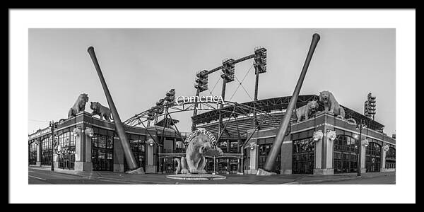 Comerica Park - Home of the Detroit Tigers Jigsaw Puzzle by Mountain Dreams  - Pixels