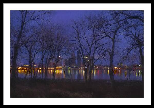 Louisville Kentucky Skyline BnW Framed Print by David Haskett II - Fine Art  America