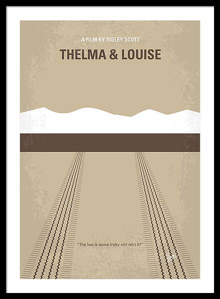 No189 My Thelma and Louise minimal movie poster Weekender Tote Bag by  Chungkong Art - Fine Art America