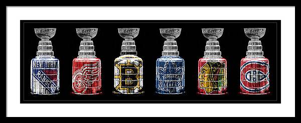 Stanley Cup Original Six Photograph by Andrew Fare - Pixels