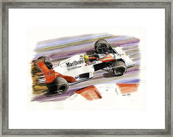 Awesome 1983 Niki Lauda’s Marlboro McLaren Formula 1 Print Picture Poster RARE! 