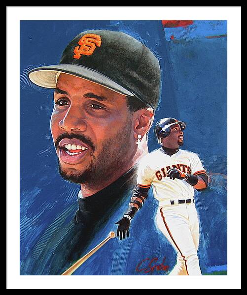 Barry Bonds Art Print by Don Smith - MLB Photo Store