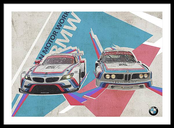 E36 BMW M3 - BMW M3 - BMW - M3 - Bmw Art - Bmw Poster - Bmw Gifts - Bmw  Prints - Car Poster - Racing Acrylic Print by Yurdaer Bes - Fine Art America