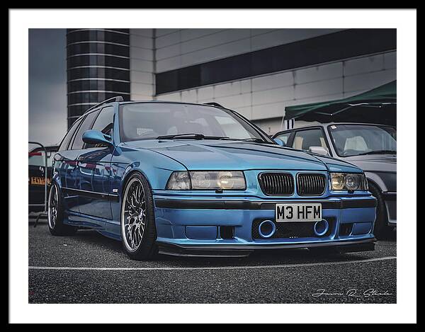  BMW M3 E36 (1995-1999) (Front, Rear, Side) Inspired Poster  Print Wall Art Decor Handmade M Power BMW M (Unframed) : Handmade Products