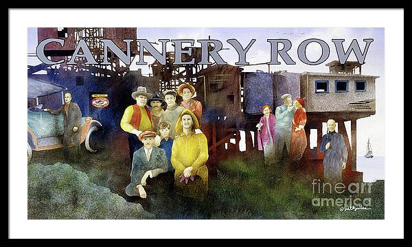 Cannery Row Framed Art Prints for Sale - Fine Art America