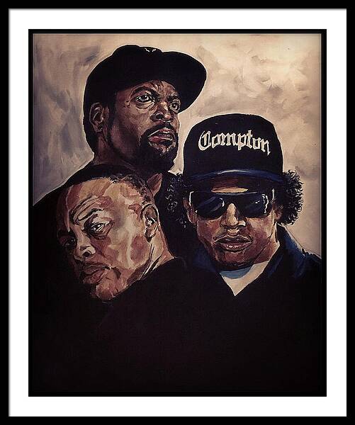 Eazy-e NWA Rap Hip Hop Limited Edition Hand Signed/numbered Art Sketch  Giclee Prints 