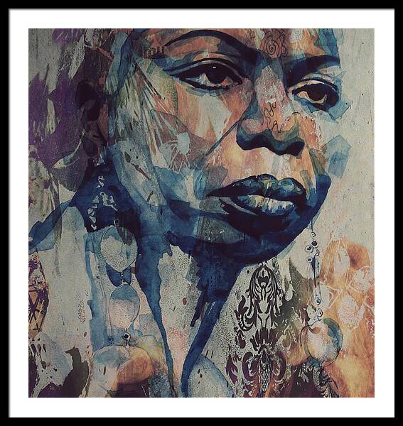 Nina Simone #2 Art Print by Jack Robinson - Fine Art America
