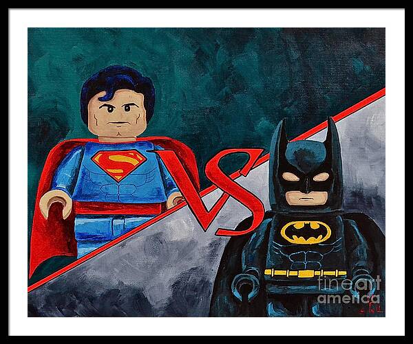 Lego Batman Art Print by Thomas Volpe - Fine Art America