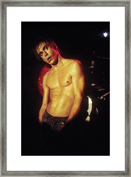 12 X 8 Pulgadas Iggy Pop & Josh Homme foto Impresión Firmada pre 