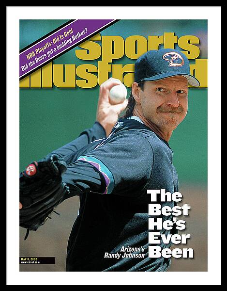 Arizona Diamondbacks Randy Johnson, 2001 World Series Sports Illustrated  Cover by Sports Illustrated