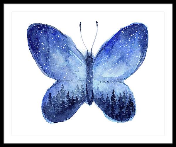 Butterfly Framed Art Prints for Sale - Pixels Merch