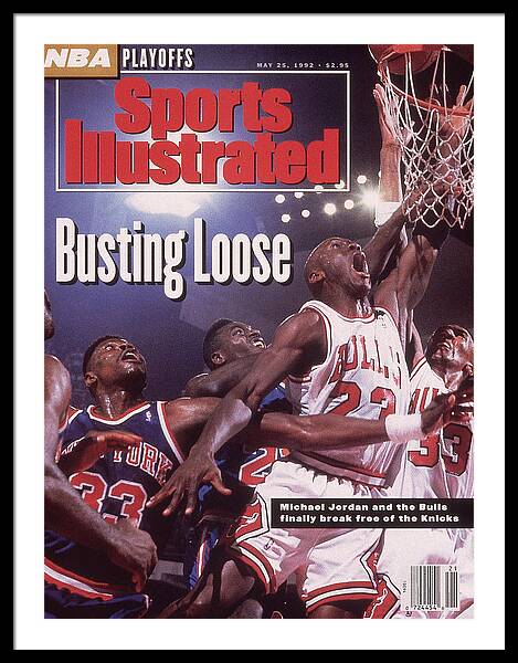 Chicago Bulls Michael Jordan, 1988 Nba Eastern Conference Sports  Illustrated Cover Poster